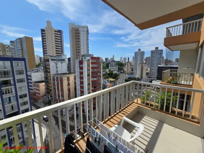 Excelente apartamento 3/4, sendo 1 suíte, andar alto, oportunidade, 2 vagas, 110m², Canela