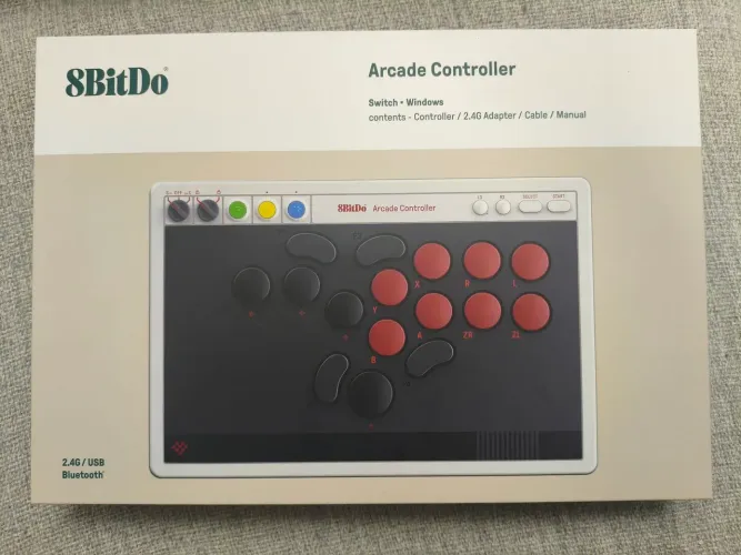 Controle Arcade 8bitdo Leverless