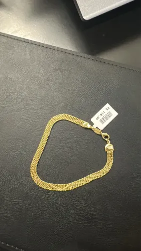 Pulseira masculina esteira com garantia!