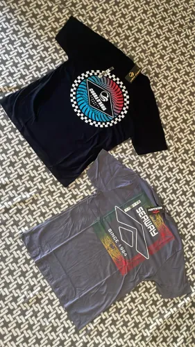 Camisas 100% algodão estampadas