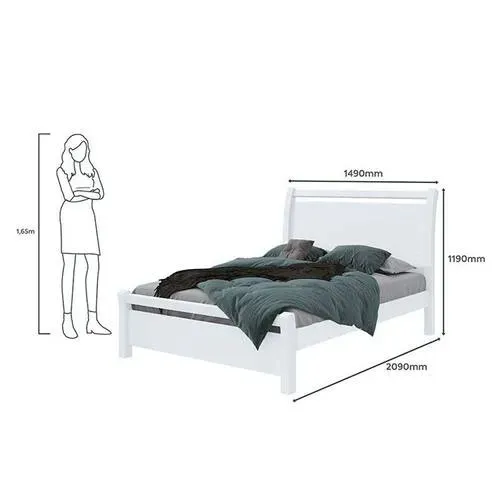Cama Casal Reali Ideal para Seu Quarto