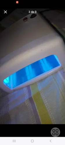 Cabine de Unha Secagem de Unhas de Gel 