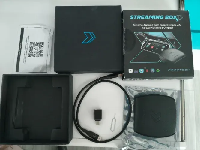 Streaming Box Automotivo da marca Faaftech.