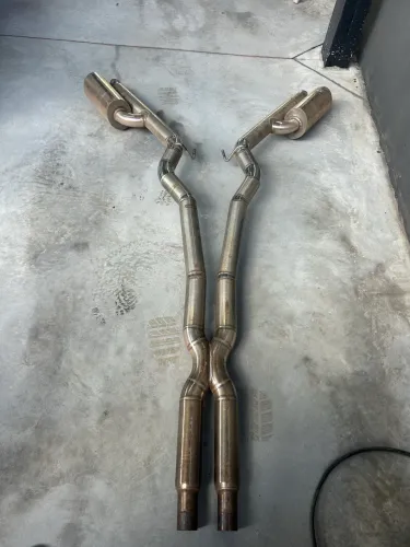 Escapamento Mustang X-pipe full inox