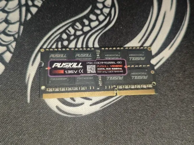 MEMORIA 8GB DDR3L 1600MHz PUSKILL