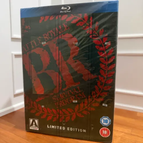 Battle Royale Box Bluray Arrow Lacrado 3 discos