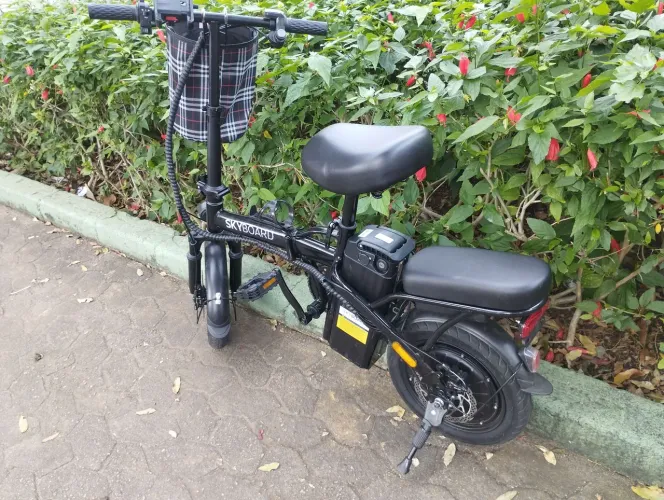 BIke Bicicleta Elétrica Dobrável 18A