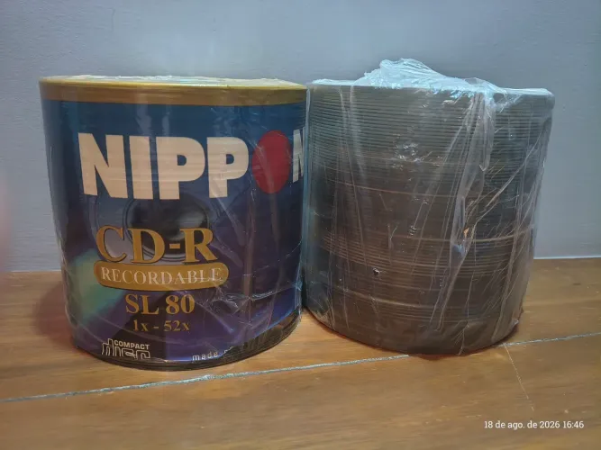 CDs novos para gravar
