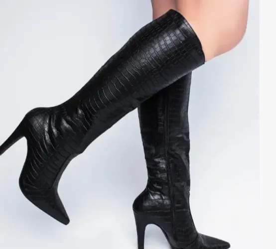 Bota cano alto 