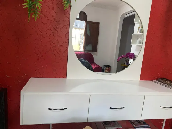 Balcão de salão de beleza