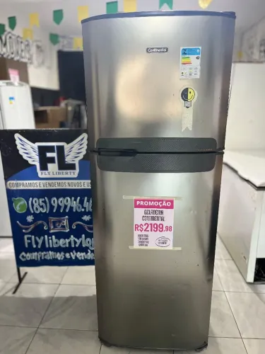 GELADEIRA CONTINENTAL INOX  BIPLEX 480 LITROS 
