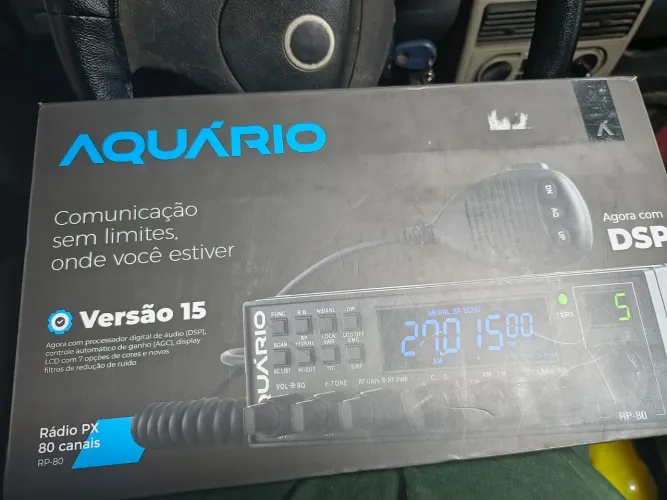 Rádio Amador RP80 V15 Aquário