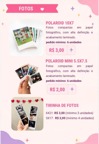 Fotos estilo polaroid 