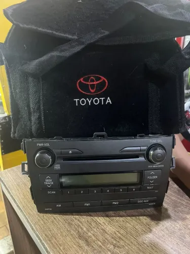 Rádio original Toyota Corolla 2009 A 2014