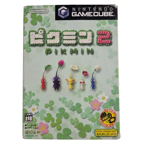 Jogo GameCube Japonês - Pikmin 2 - CIB