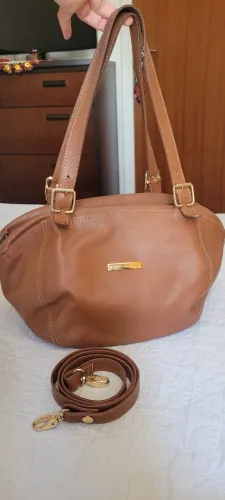 Bolsa de couro Constance 