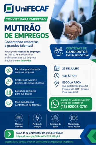 Empresa contratando?