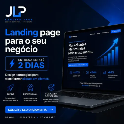 Landing Page para o seu negócio em até 2 dias