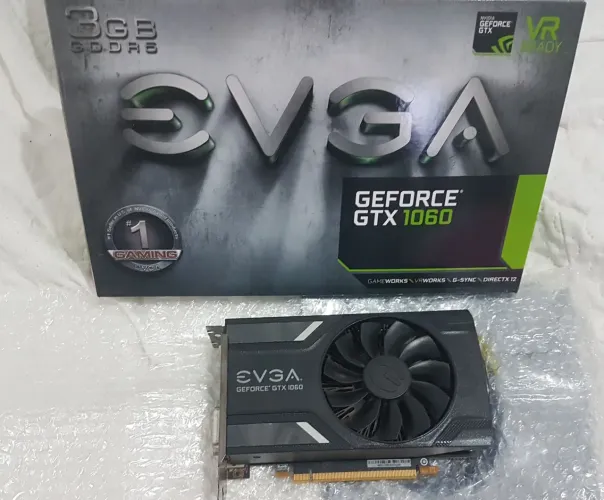 Placa de video EVGA GTX 1060 3GB