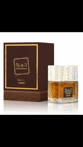 Perfume Árabe Unissex Khamrah QAHWA Lattafa 100ml - Lacrado / Original