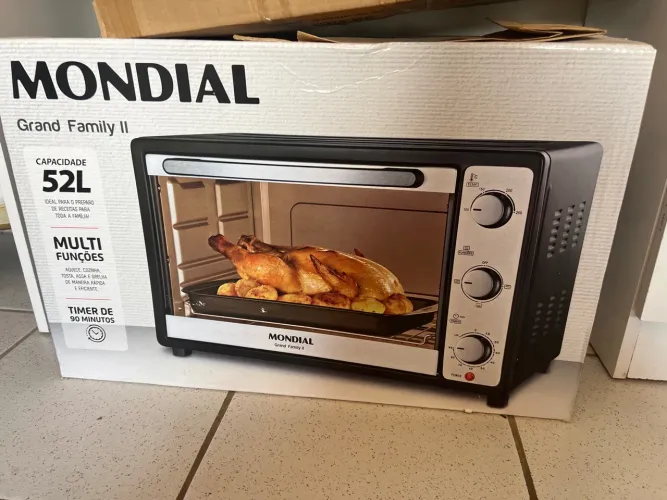 Forno elétrico mondial grand family 