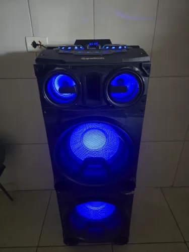 Caixa de som Gradiente 1500w com amplificador