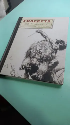 Frank frazetta livro sketchbook vol 1