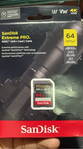 Vendo cartão novo lacrado Sd Extreme Pro ( somente para São Luís )