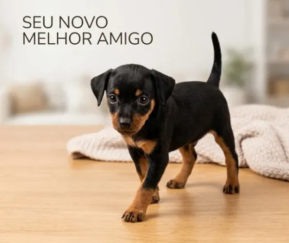 Lindos Filhotes de Pinscher N° 2 - Amorosos e Ativos