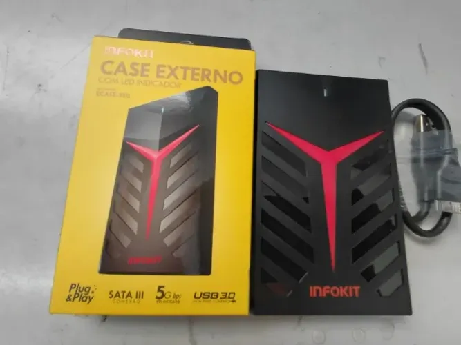 Hd Externo 500Gb Usb 3.0 Novo Funciona Xbox One e Ps4 Fotos Arquivos