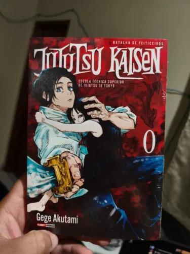 Manga Jujutsu Kaisen Vol. 0 ao 13 - Novo, no plastico