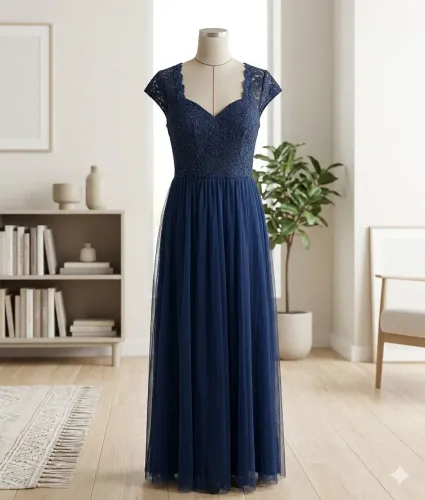 Vestido de festa madrinha e casamento civil 