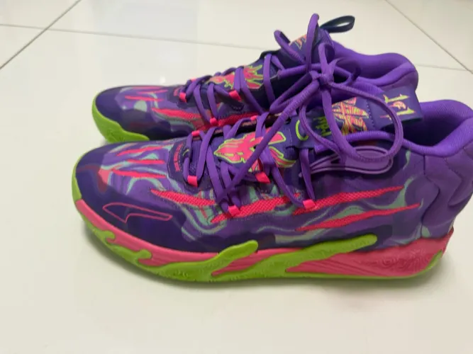 Tênis Puma MB.03 LaMelo Ball "Toxic" - Tam. 43