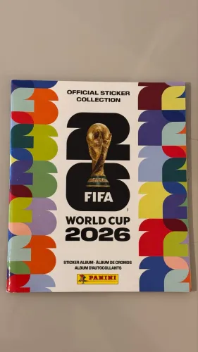 Álbum Importado USA Capa Mole (Vazio) - Panini Fifa Copa do Mundo 2026