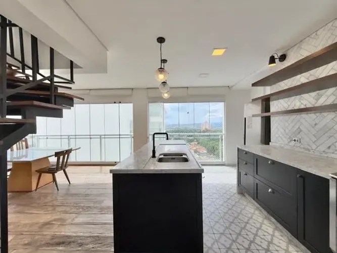 Cobertuda Duplex no coração de SJC Condominio Ideale 345m 4 Dorms toda planejada , vista m