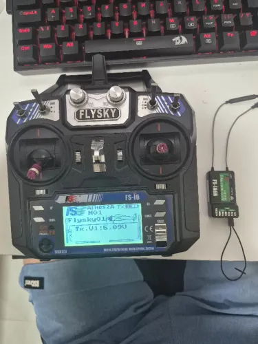 FLYSKY FS-I6 original 6 canais 2.4GHz controle remoto Rc transmissor com receptor
