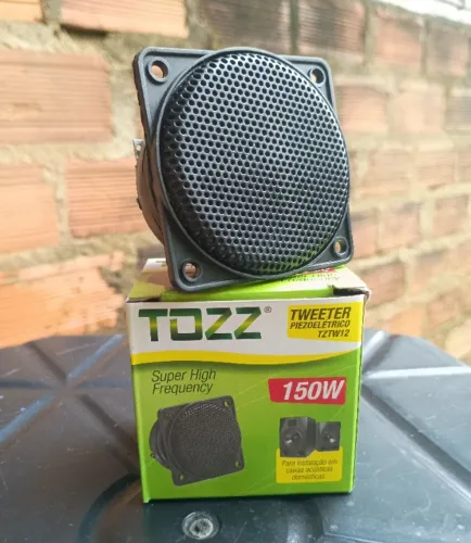 Tweeter Piezoelétrico 150w Tipo Leson Tozz - Par