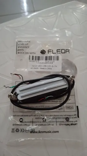 Captador Fleor Mini Humbucker, Neck (braço), Hot Rail, Alnico 5.