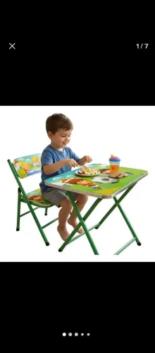 Jogo mesa infantil novo