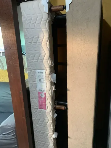 Base de cama box solteiro 