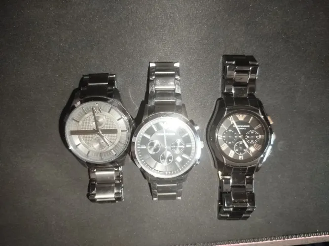 3 Relógios Empório Armani