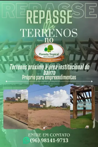REPASSE DE TERRENO BARATO