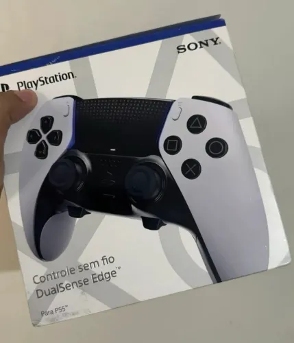 Dualsense Edge PS5 Sem Fio Preto e Branco