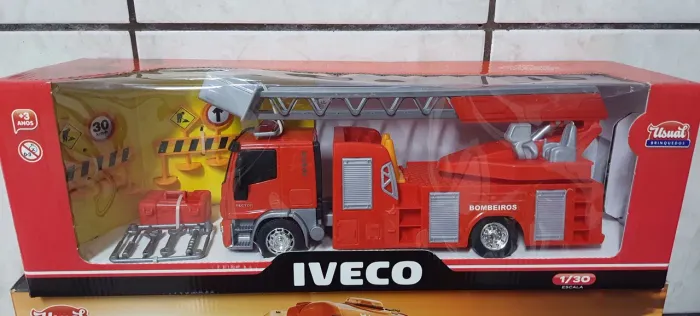 Caminhao Iveco Bombeiro - Usual Brinquedos