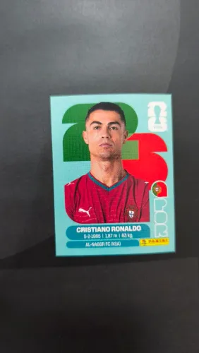 Figurinha Cristiano Ronaldo 2026