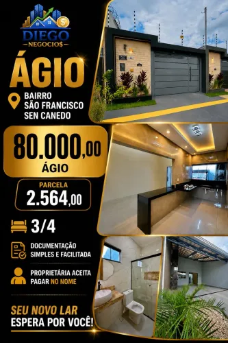 ÁGIO IMPERDÍVEL ? SÃO FRANCISCO | SEN. CANEDO