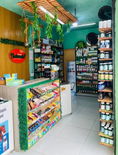 Vendo loja de produtos naturais completa