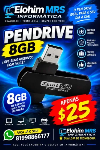Pendrive 8gb zanit