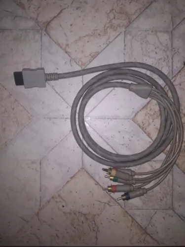 Cabo Vídeo Componente Compatível Com Nintendo Wii e Nintendo WiiU