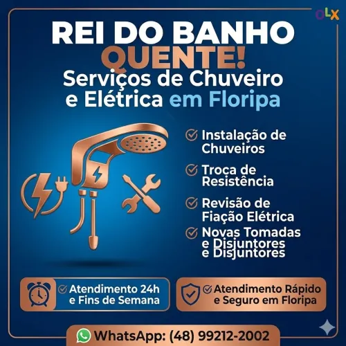 Eletricista Residencial - Pane Elétrica, Chuveiro e Disjuntores